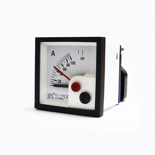 BE-48 AC 100/5A Double pointer